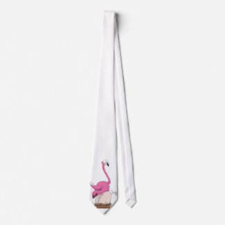 Corbata flamingo