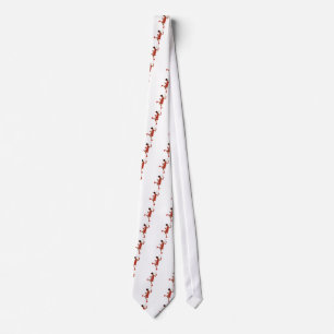 Corbata flapor negro secuencial rojo