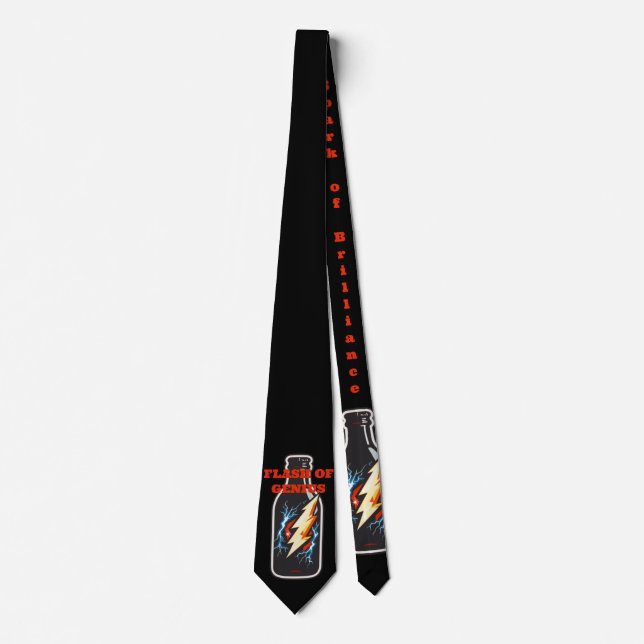 Corbata Flash de genio (Anverso)