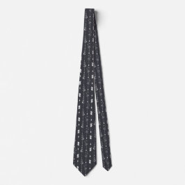 Corbata Flechas Blancas