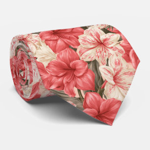 Corbata Flor de Amarilis Aniversario Floral Boda  