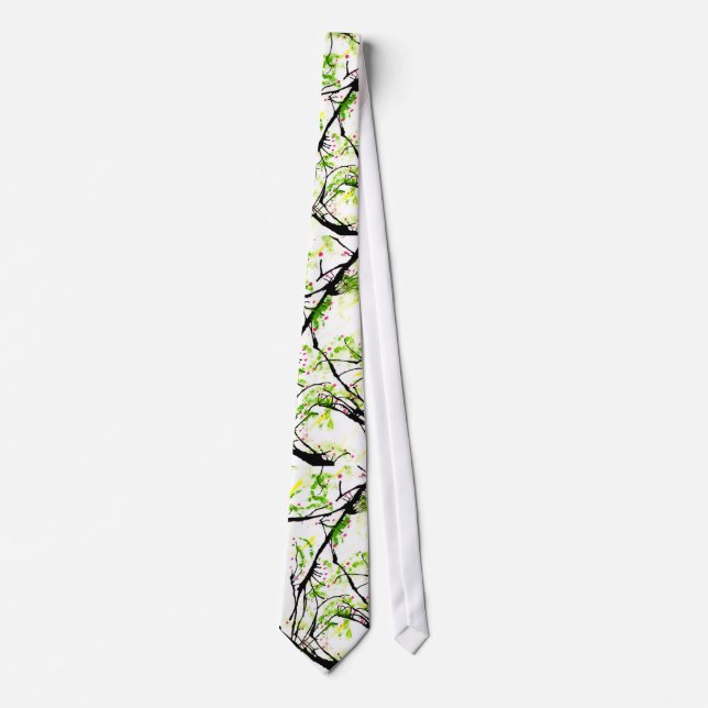 Corbata flor de cerezo (Anverso)