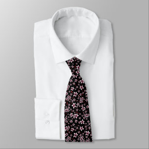 Corbata Flor de cerezo floral