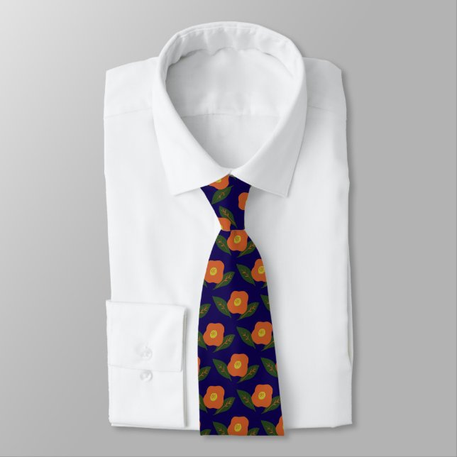 Corbata Flor de Invierno (Atado)