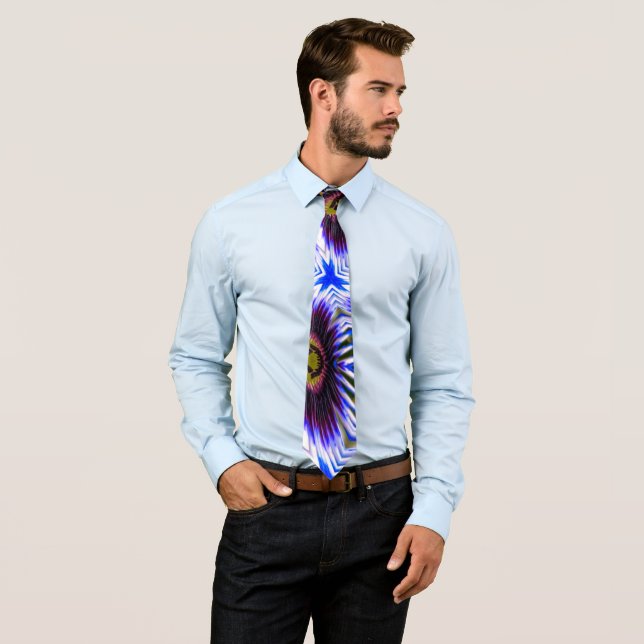 Corbata Flor de pasión única (In situ)