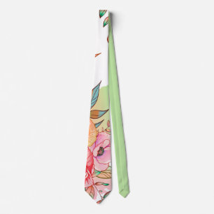 Corbata flor de primavera