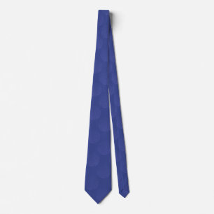 Corbata Flor de vida / Blume des Lebens - azul patrón
