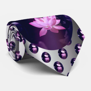 Corbata Flor Lotus en flor