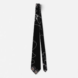 Corbata Flor nocturna
