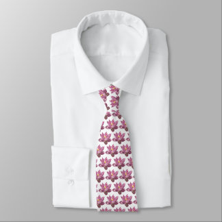 Corbata Flor rosa Lotus IV