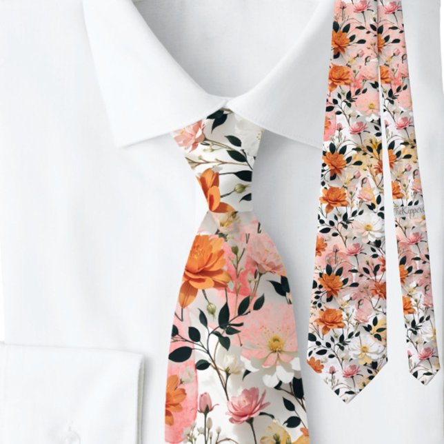 Corbata Flora rosa de la rosa clásica (Subido por el creador)