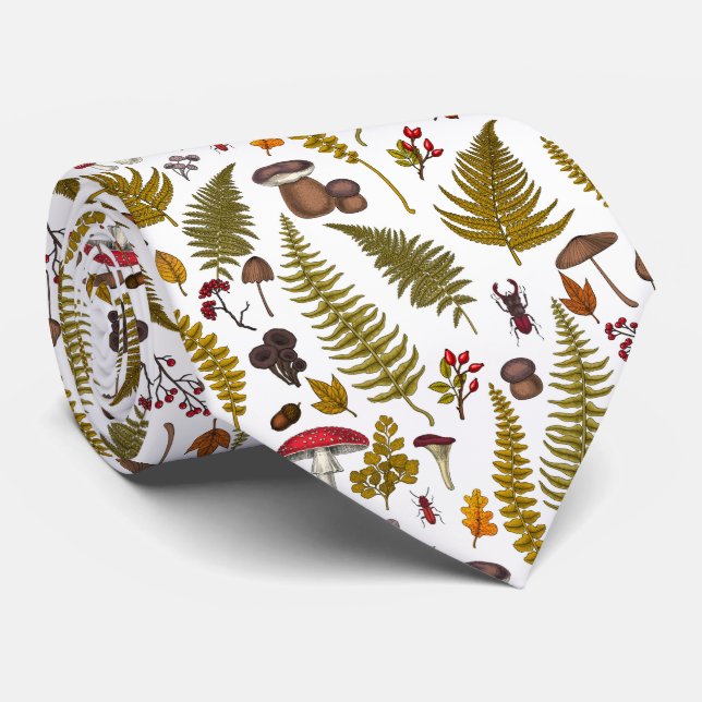 Corbata Flora y fauna silvestres 2 (Enrollado)