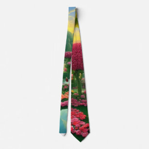 Corbata floral