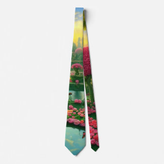 Corbata floral