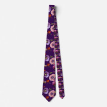 Corbata floral