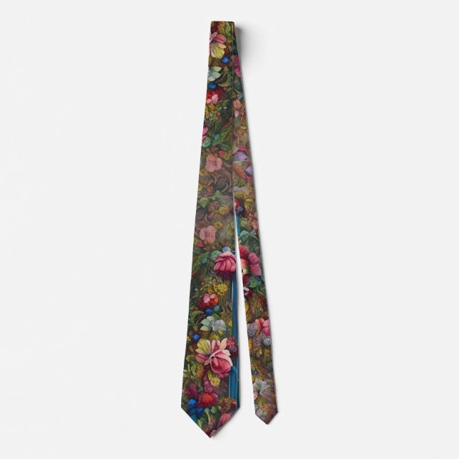 Corbata Floral alterada (Anverso)