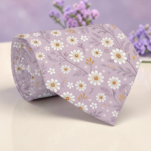 Corbata floral de flores primaverales de temporada