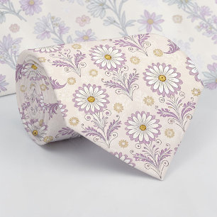 Corbata floral de flores primaverales de temporada