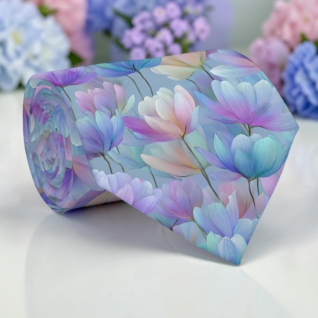 Corbata floral de tulipán de primavera estacional (Subido por el creador)