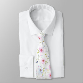 Corbata Floral elegante