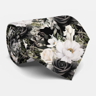 Corbata floral para ocasiones especiales Moderna