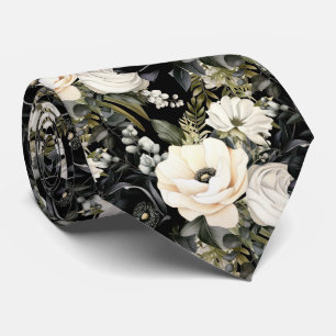 Corbata floral para ocasiones especiales Moderna