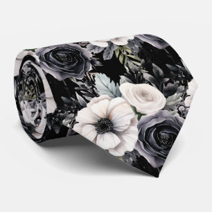 Corbata floral para ocasiones especiales Moderna