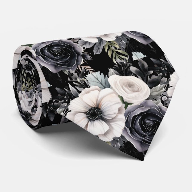 Corbata floral para ocasiones especiales | Moderna (Enrollado)