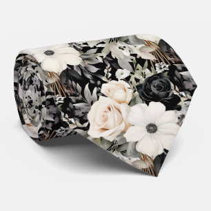 Corbata floral para ocasiones especiales   Moderna