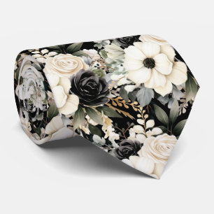 Corbata floral para ocasiones especiales   Moderna
