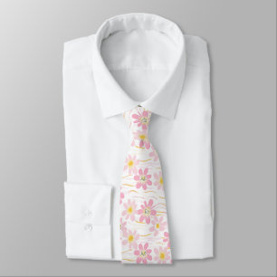 Corbata Floral Retro Pastel (4)