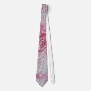 Corbata Floral rosa vintage