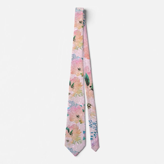 Corbata Floral Vintage (Anverso)