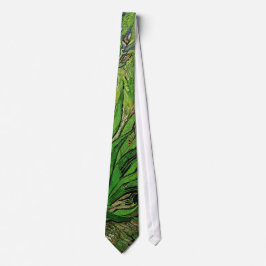 Corbata Floral vintage, Iris de Vincent van Gogh