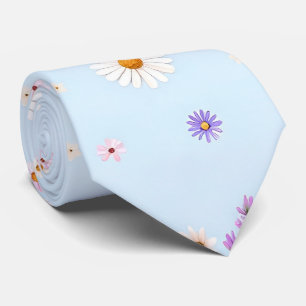 Corbata Florcitas de Lila