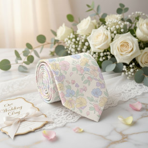 Corbata Florecita Pastel Soñadora