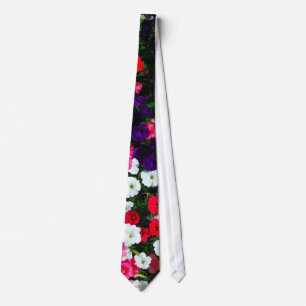 Corbata flores