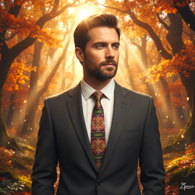 Corbata flores (Subido por el creador)