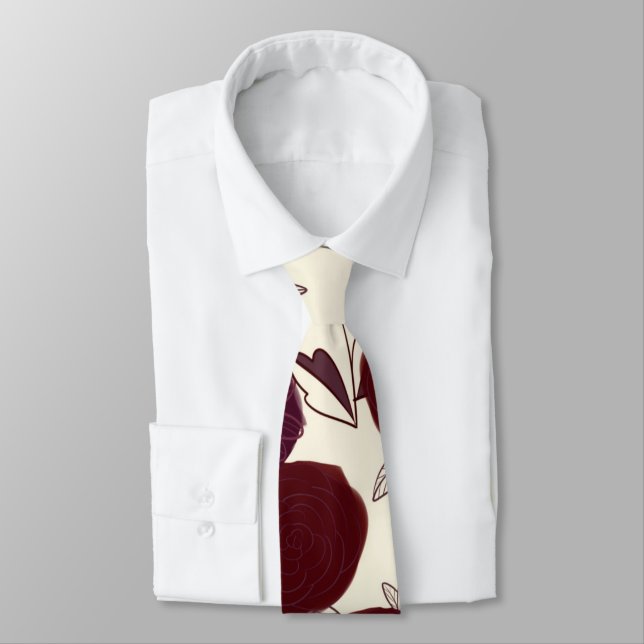 Corbata Flores (Atado)