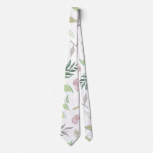 Corbata Flores acuáticas festivas