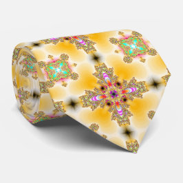 Corbata Flores artdeco en estilo retro