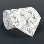 Corbata Flores de crema blanca de color de agua floral<br><div class="desc">Este diseño se puede personalizar eligiendo la opción Editar diseño. También puede transferir a otros artículos. Póngase en contacto conmigo en colorflowcreations@gmail.com o utilice la opción de chat en la parte superior de la página si desea tener este diseño en otro producto o necesita ayuda. Ver más de mis diseños...</div>