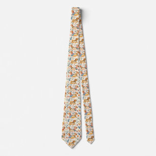 Corbata Flores de Dachshund