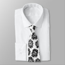 Flores de margarita minimalistas y groovy en blanc