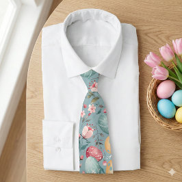 Corbata Flores de Pascua en Pastel Decorativas