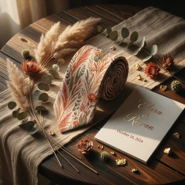 Corbata Flores de Terracota del Desierto (Subido por el creador)