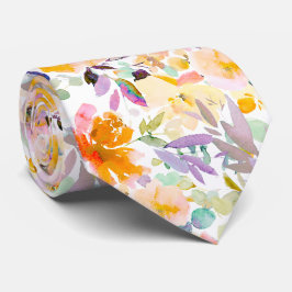 Corbata Flores de verano de PixDezines H2 Hues brillantes