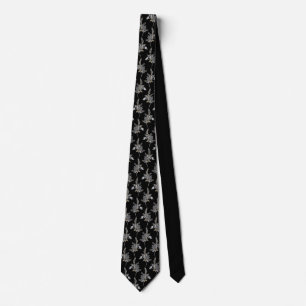 Corbata Flores elegantes