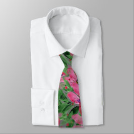Corbata Flores florecen arte original acuarela