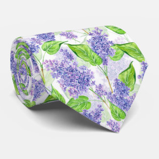Corbata Flores lilicas acuáticas